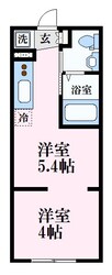 南区役所前駅 徒歩22分 1階の物件間取画像